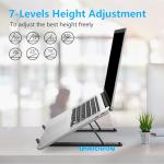 Portable Adjustable Laptop Stand for Desk Use