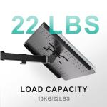 Adjustable Laptop Desk Mount with Cooling Tray