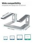 SOUNDANCE Aluminum Laptop Stand for Desk Ergonomic Riser