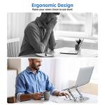 Adjustable Ergonomic Laptop Stand with 360° Swivel