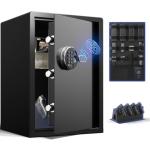 Grimtron Fingerprint Gun Safe with Quick Access