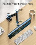 Adjustable Monitor Arm for 13-32 Inch Screens