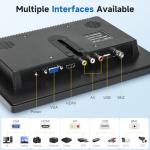 JINSWY 10.1" HD Security Monitor with Remote