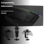 Gas Spring Monitor Arm for 13-32 Inch Screens