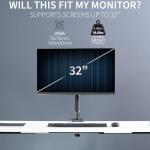 VIVO Adjustable Mechanical Arm for 17-32" Monitors
