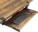 Under Desk Pull-Out Keyboard Tray with C Clamp
