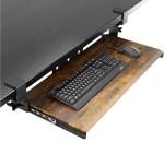 Under Desk Pull-Out Keyboard Tray with C Clamp