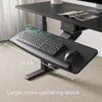 EUREKA ERGONOMIC Adjustable Under Desk Keyboard Tray