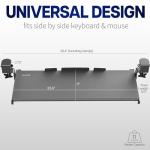 VIVO Under-Desk Sliding Keyboard Tray System
