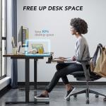 Under Desk Pull-Out Keyboard Tray with C Clamp