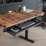 VIVO Under-Desk Sliding Keyboard Tray System
