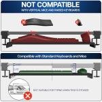 VIVO Large Under Desk Keyboard Tray with C-Clamp