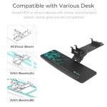 EUREKA ERGONOMIC Adjustable Under Desk Keyboard Tray