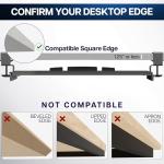 VIVO Under-Desk Sliding Keyboard Tray System