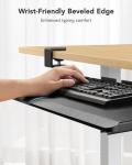 Under Desk Pull Out Keyboard Tray with C Clamp