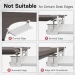 BONTEC Under-Desk Sliding Keyboard and Mouse Tray