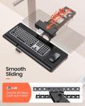 Adjustable Ergonomic Under Desk Keyboard Tray