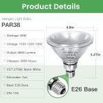 Omnikerlight 80W Dimmable PAR38 Flood Light Bulbs