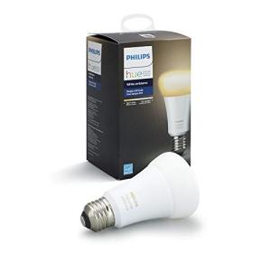 Philips - Hue White Ambiance A19 Wi-Fi Smart LED Bulb - California Residents - White (Hue Hub Required)