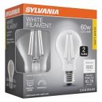 Sylvania 6.5W Dimmable LED Filament Bulb - 2 Pack