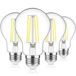 60W Equivalent E26 LED Filament Light Bulbs