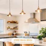 Brightever Dimmable Vintage LED Bulbs, 6-Pack