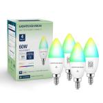 Smart Candelabra Bulbs, Compatible with Alexa & Siri