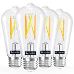 Linkind Smart Edison Light Bulbs, 4-Pack