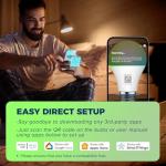 Smart Color-Changing Bulbs Compatible with Alexa & More