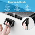 Smart Fingerprint Cabinet Lock - Matte Black