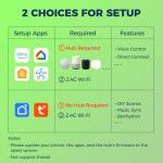 Smart Color-Changing Bulbs Compatible with Alexa & More