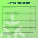 Smart Candelabra Bulbs, Compatible with Alexa & Siri