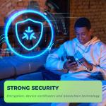 Smart Candelabra Bulbs, Compatible with Alexa & Siri