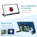 Hosyond 7-Inch Touchscreen Display for Raspberry Pi