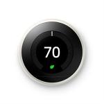 Nest Learning Thermostat - Smart Temperature Control in White