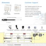 Dual Swing Gate Opener for 12ft Gates