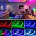 RGB LED Strip Light with Chasing Effects, 3.3FT