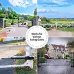 Dual Swing Gate Opener for 12ft Gates