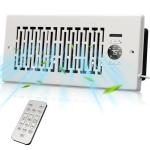Smart 10-Speed Register Booster Fan with Remote