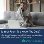 SMARTCOCOON Smart Vent Fan for Home Comfort