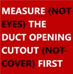 VELLEE Quiet 10-Speed Vent Booster Fan with Remote