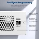 MATULSA Remote-Controlled Register Booster Fan