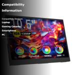 10.5" Portable Laptop Monitor with Adjustable Stand