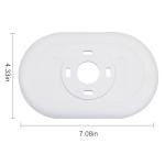 Nest Thermostat Trim Kit and Wall Plate – White