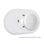 Nest Thermostat Trim Kit and Wall Plate – White