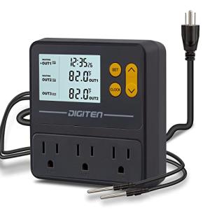 Reptile Temperature Controller with Timer for Tanks