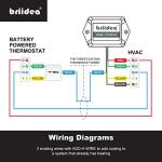 Briidea Add-A-Wire Kit for 24VAC Thermostats