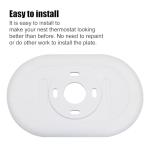 Nest Thermostat Trim Kit and Wall Plate – White