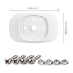 ecobee Smart Thermostat Trim Plate Wall Cover 2-Pack