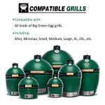 Large 3.3” Thermometer for Big Green Egg Grill